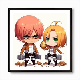 Attack On Titan 11 Art Print