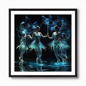 Ballet Dancers Art Print