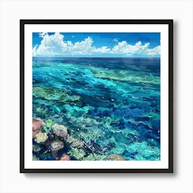 Great Coral Reef Art Print