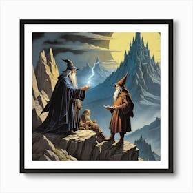 Lord Of The Rings Art Print