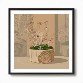 Potted Plants 2 Art Print