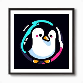 Cute Penguin 7 Art Print