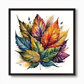 Enchanted Foliage Art Print