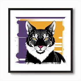 Lynx wolf Art Print