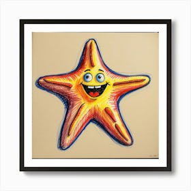 Starfish 4 Art Print