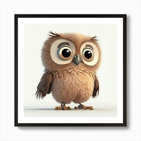 Cute Owl Art Print