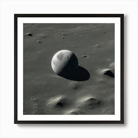 Moon - Moon Stock Videos & Royalty-Free Footage Art Print