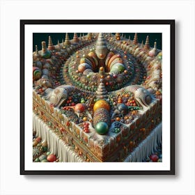 Fractal Art 9 Art Print