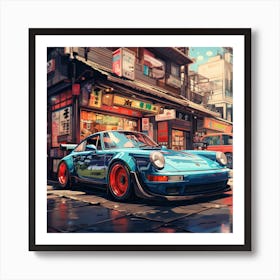 Porsche 911 2 Art Print