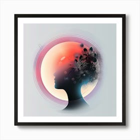 Woman'S Head Art Print