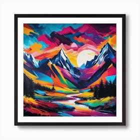 'Sunrise' 6 Art Print