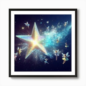 Fairy Star Art Print