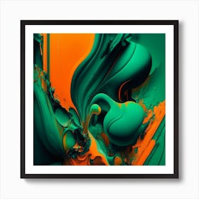 Abstract Painting Art Print