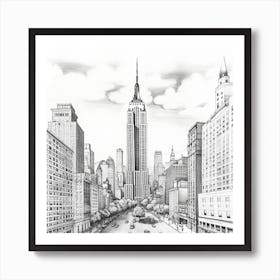 New York City 9 Art Print