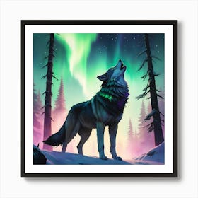 Northern Lights Art Print