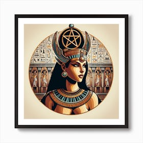 Egyptian Goddess Art Print