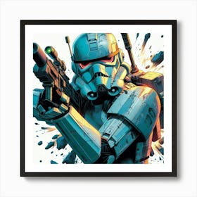 Star Wars Stormtrooper 12 Art Print