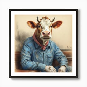 Cowboy 3 Art Print