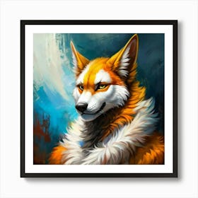 Fox fox Art Print