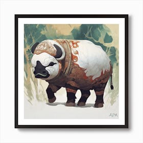 Yak - Print Art Print