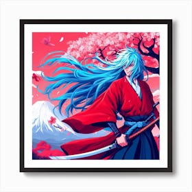 Samurai 2 Art Print