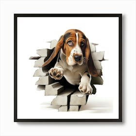 Basset Hound Art Print