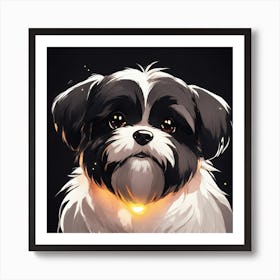 Shih Tzu 5 Art Print