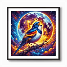 Bird In The Sky 1 Art Print