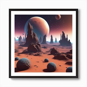 Fantasy Art 75 Art Print