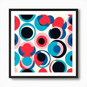 Abstract Circles 5 Art Print