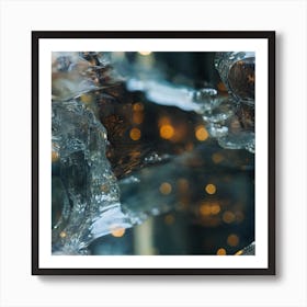 Close Up Of Water Art Print