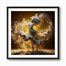 Dancer In The Dust Art Print