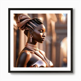 Ebony Beauty Art Print