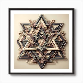 Geometric Art Art Print