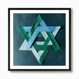 Star Of David 7 Art Print