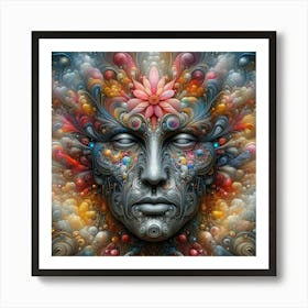 Psychedelic Art 4 Art Print