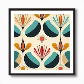 Floral Pattern 2 Art Print