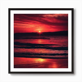 Sunset, Beautiful Sunsets, Beautiful Sunsets, Beautiful Sunsets Art Print