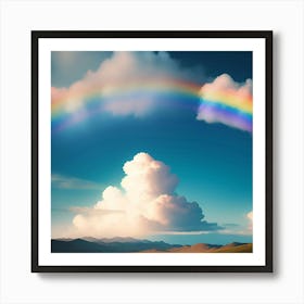 Rainbow In The Sky Art Print