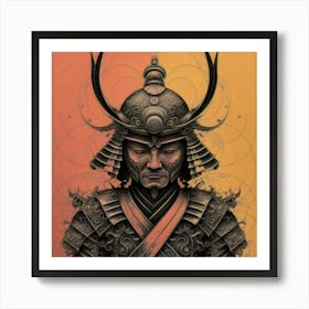 Samurai Warrior 1 Art Print