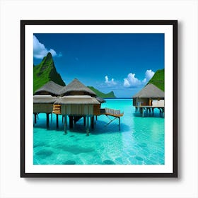 Bora Bora 4 Art Print