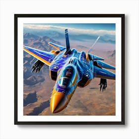 F35 Fighter Jet (3) Art Print