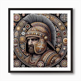 Spartan Warrior 3 Art Print