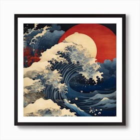 Great Wave Off Kanagawa Art Print