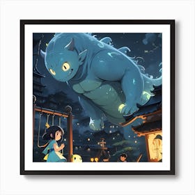 Monster Art Print