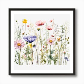 Wildflowers 1 Art Print