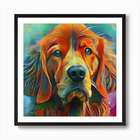 Golden Retriever Art Print