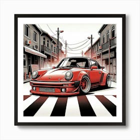 Porsche 911 1 Art Print