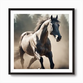 Horse Galloping 15 Art Print