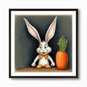 Easter Bunny 27 Art Print